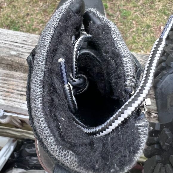 BUCKLE OUTPOST MAKERS BLACK LEATHER EVERET BOOTS SIZE 10.5 main image 5